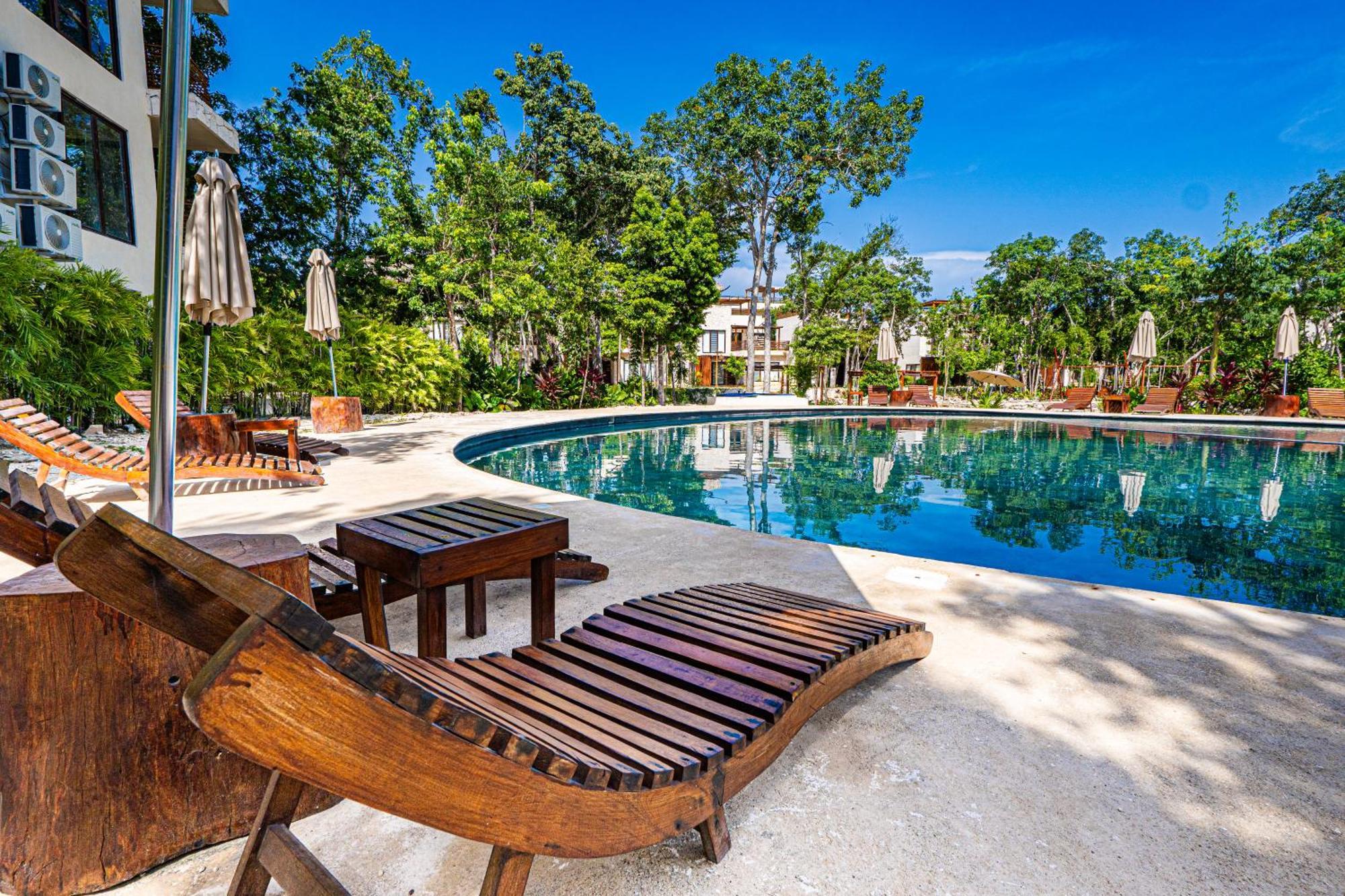 Tulum Jungle Villas - Chakra Artbat Exterior foto